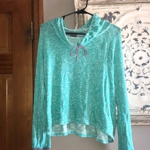 tie up sweatshirt